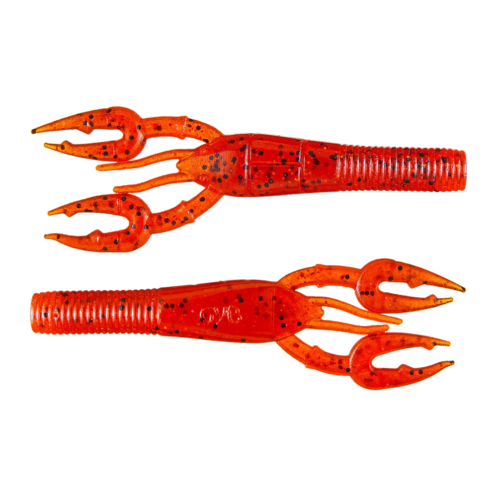 Yamamoto Fat Baby Craw - Fire Craw (7 Pack)
