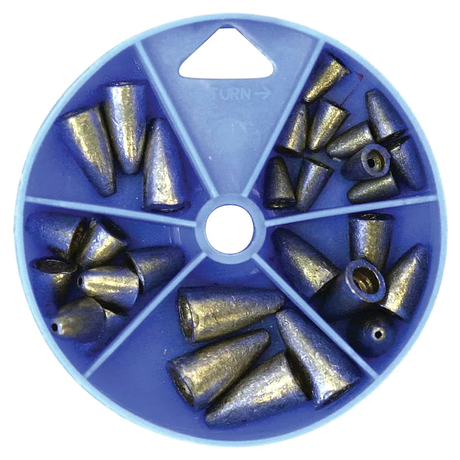 Eagle Claw Worm Weight Assortment