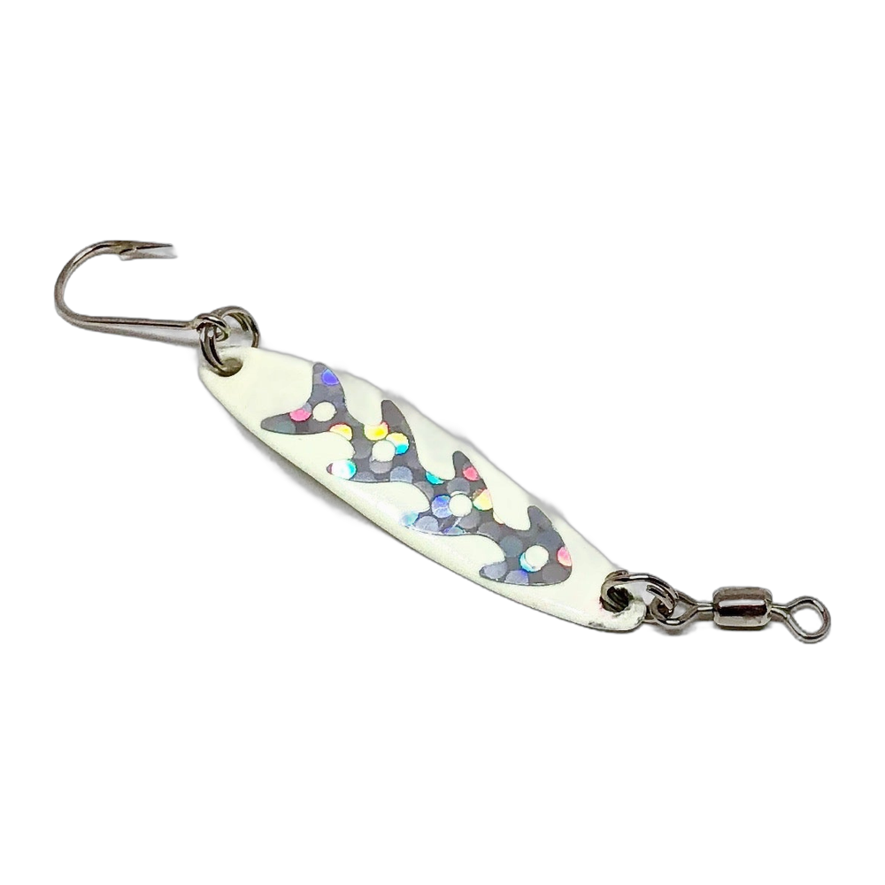 Kokanee Co. Kraken Spoon - Crystal Ice Glow