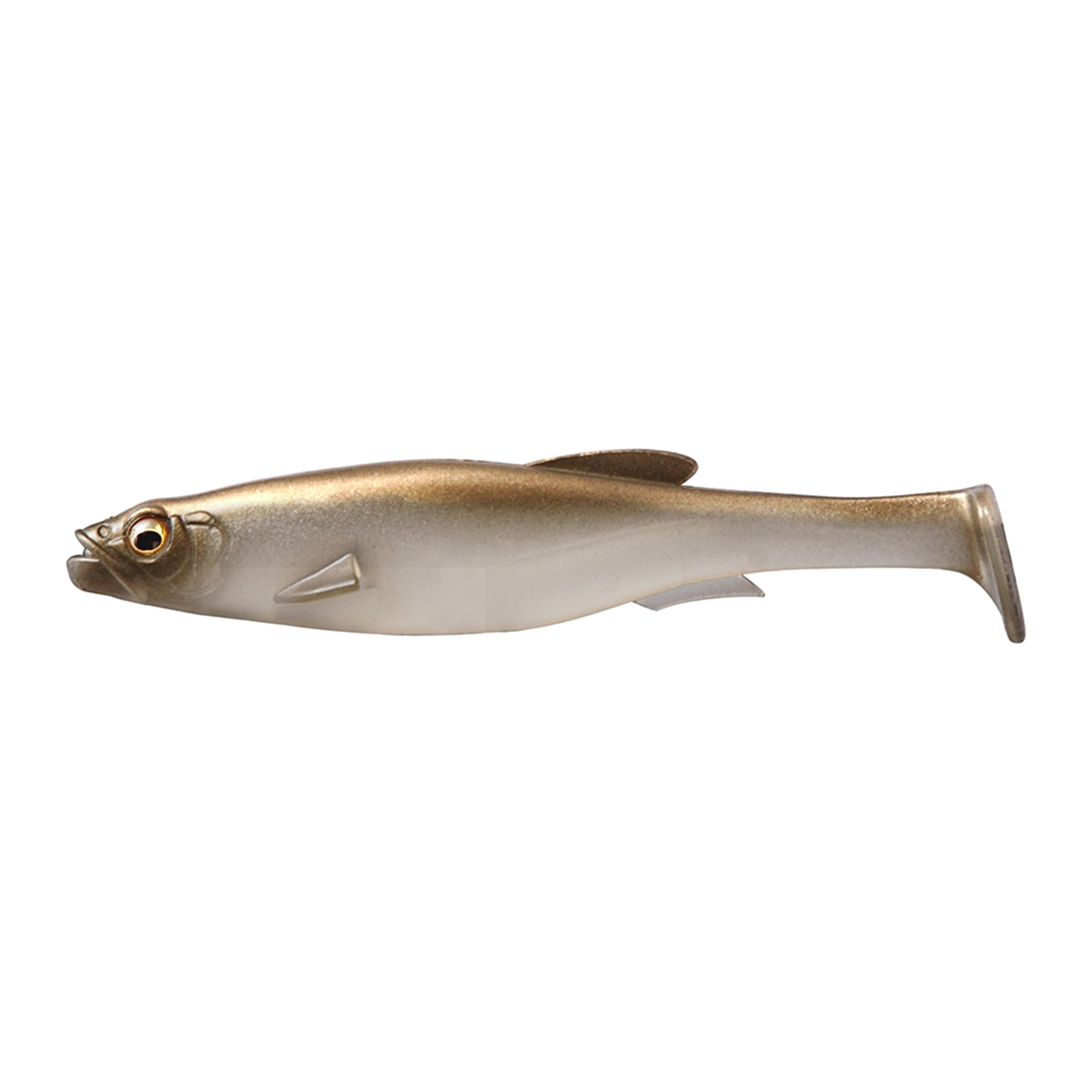 Megabass Magdraft 5" Freestyle Swimbait 2pk - BROWNIE