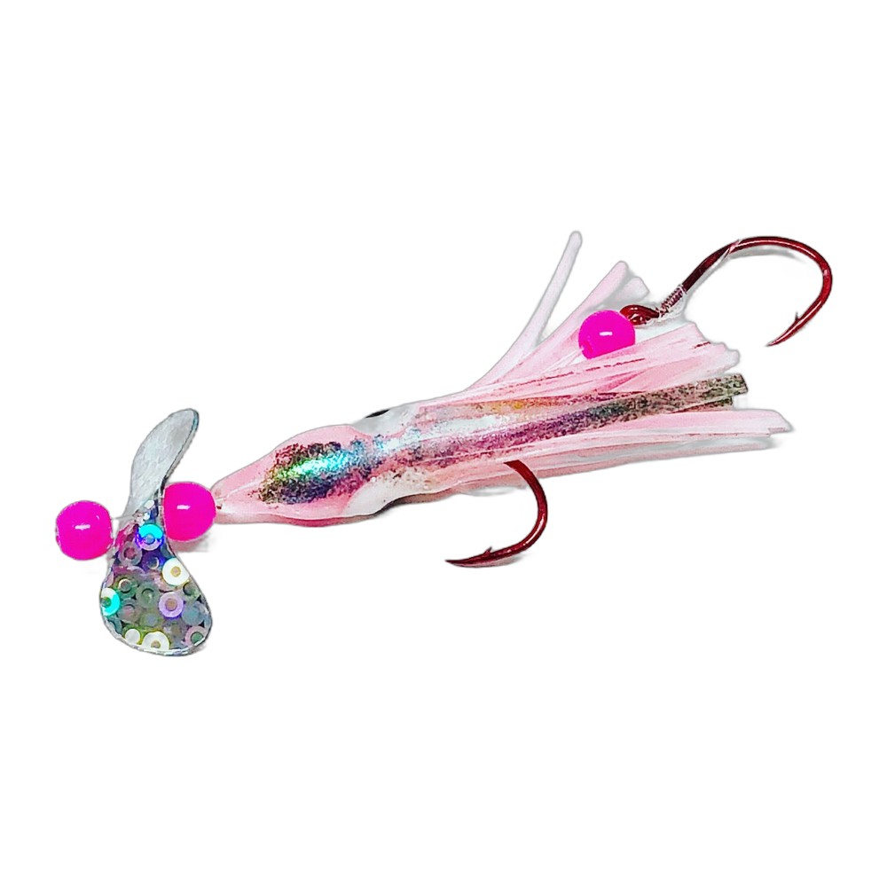 Kokanee Co. Pro Series Bite Me Squids - Passion Punch