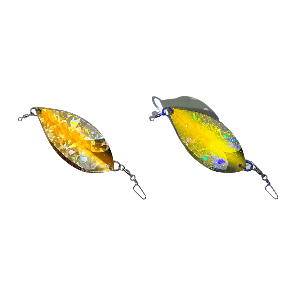 Kokanee Co. Spade Dodger - UV Blaze