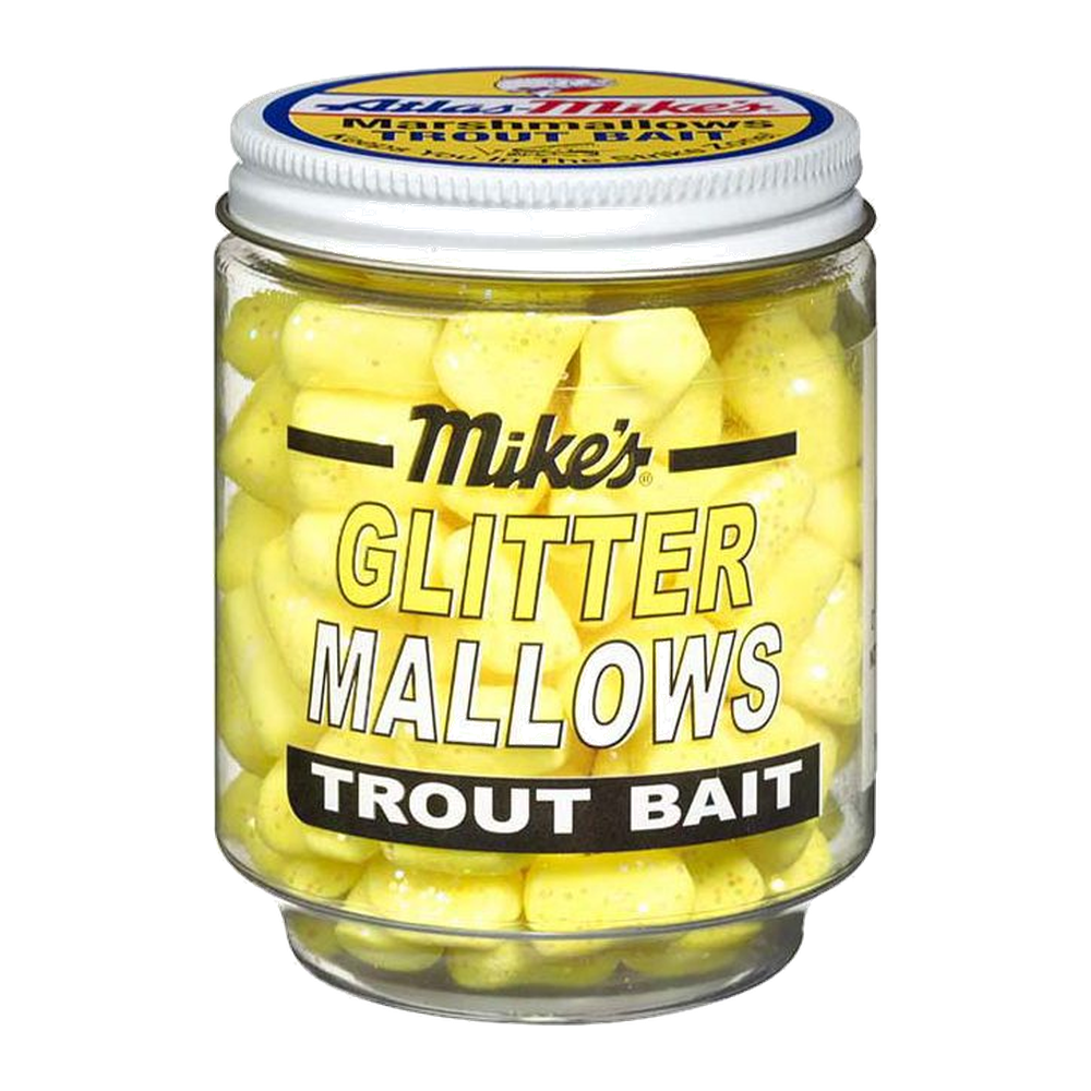 Atlas Mikes Glitter Mallows - YELLOW GARLIC