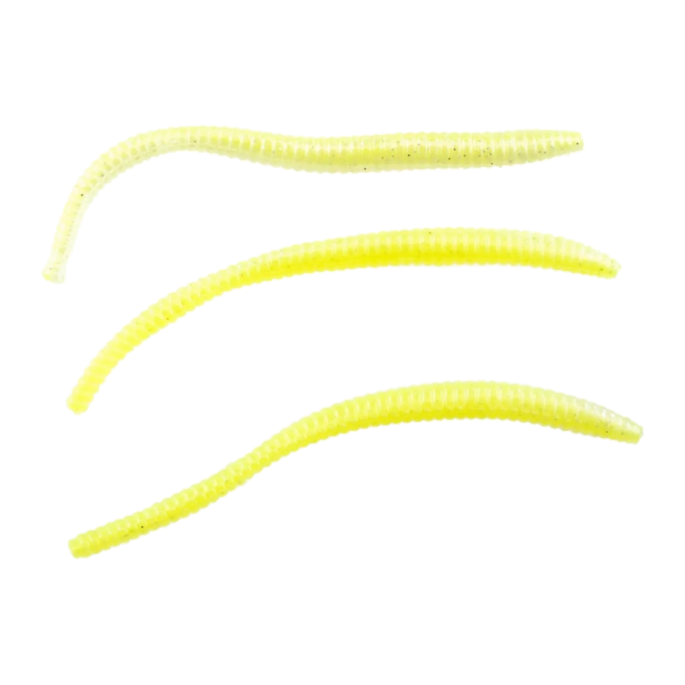 Berkley Powerbait Floating Trout Worm - Chartreuse Shad