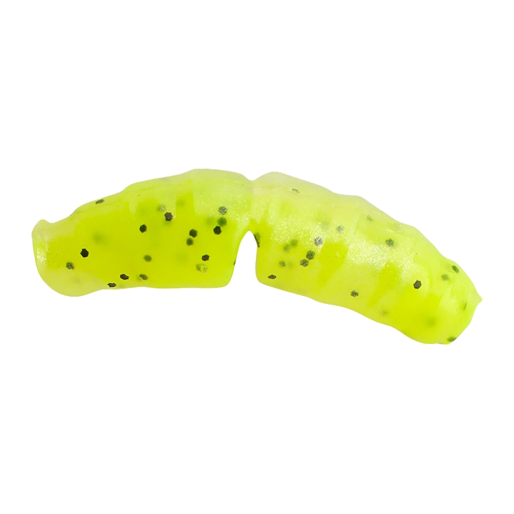 Berkley Powerbait Action Waxies - Chartreuse Shad