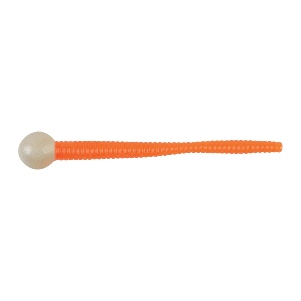 Berkley Powerbait Floating Mice Tails - Pearl White/Fluorescent Orange