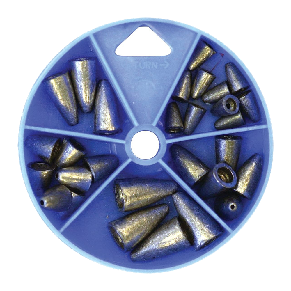 Eagle Claw Worm Weight Assortment
