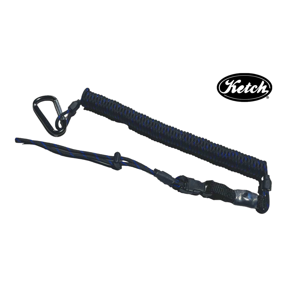 Ketch Rod Tether - Black / Midnight Blue