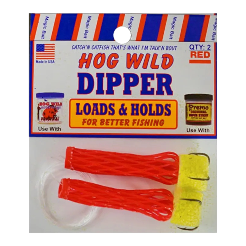 Magic Bait Hog Wild Bait Dipper - Red