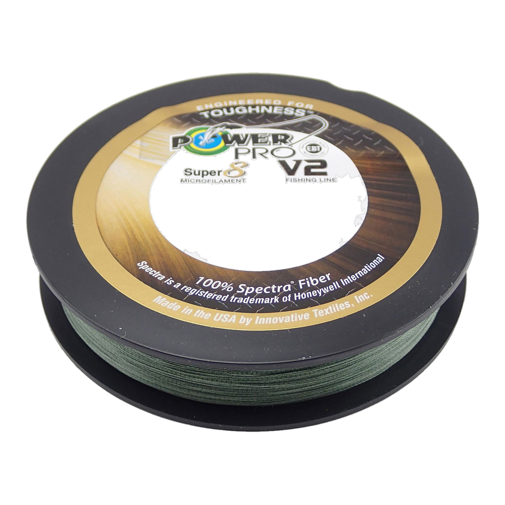 PowerPro Super 8 Slick V2 Braided Line Moss Green