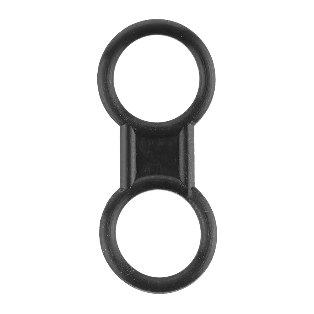 Frenzy Baits Wacky Saddle Replacement O-Rings 25pk - Black