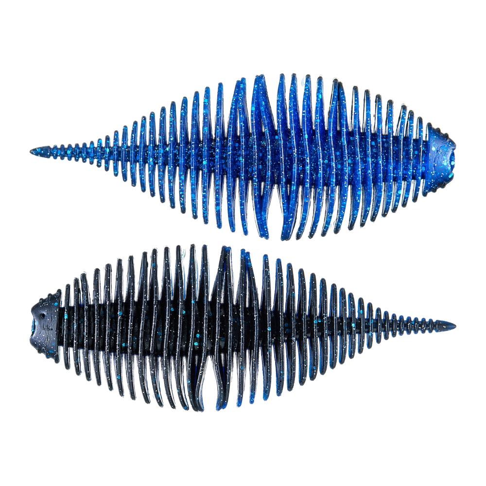 Geecrack Bellows Gill - Dark Matter (Black/Blue)