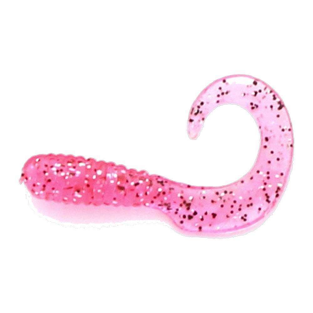 Jerrys Lures Assault Grub - Pink Sparkle