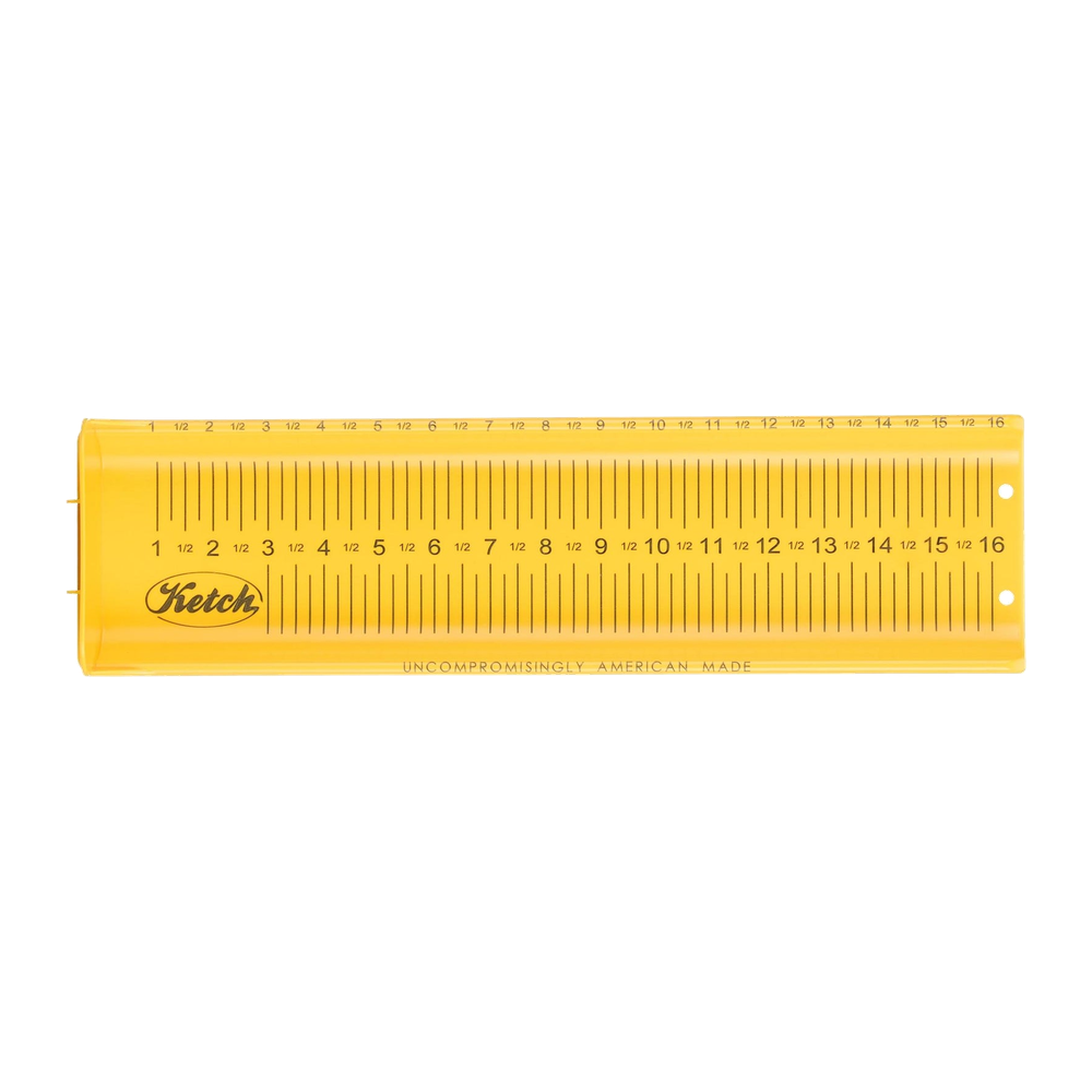 Ketch Karbonate Fish Measuring Board