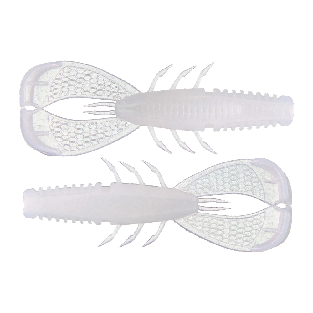 Crush City Clean Up Craw - Albino Pearl