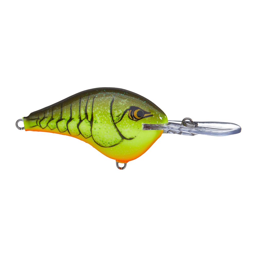 Rapala DT-10 - Chartreuse Rootbeer Crawdad