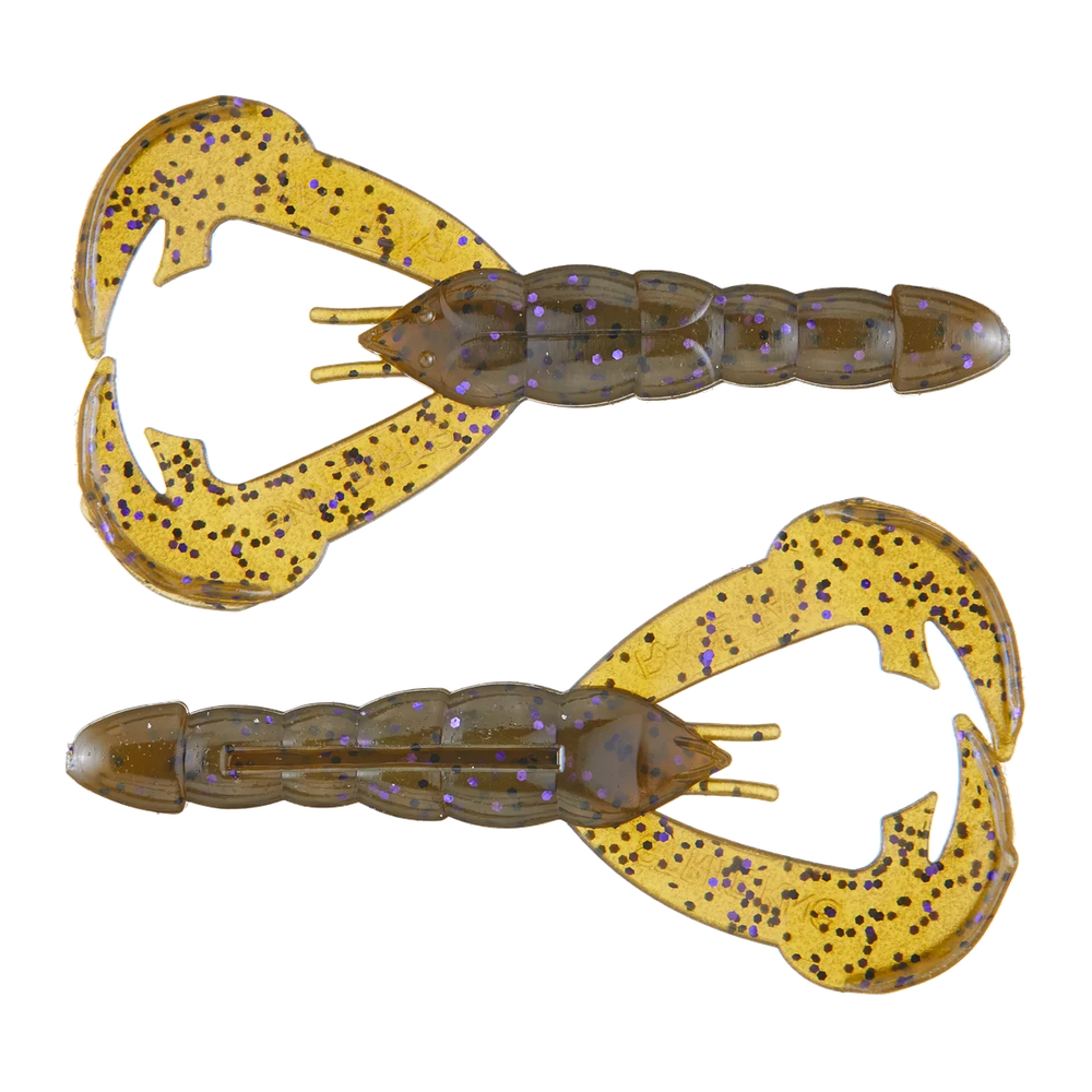 Strike King Rage Craw - Green Pumpkin Purple 7pk