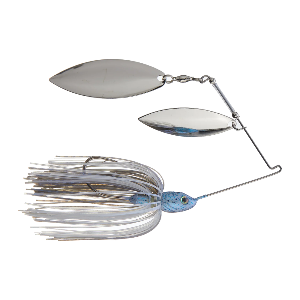 Strike King Tour Grade Double Willow Spinnerbaits - Blue Glimmer