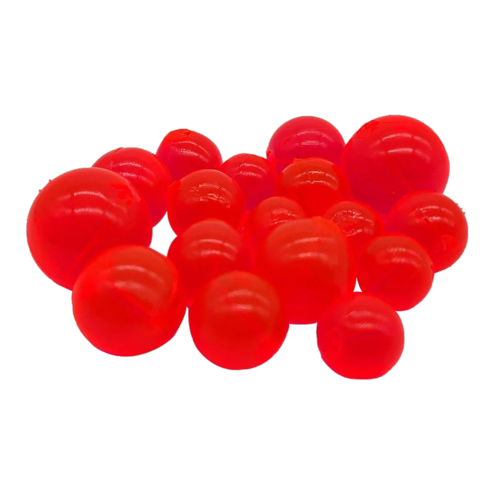 BnR Tackle Soft Beads Red