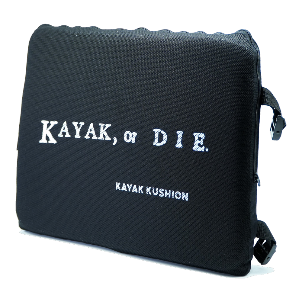 Square Kushion | Kayak or Die