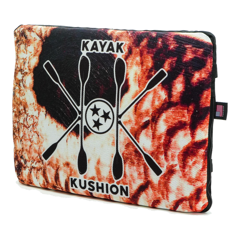 Square Kushion | Scales Collection - Red Fish
