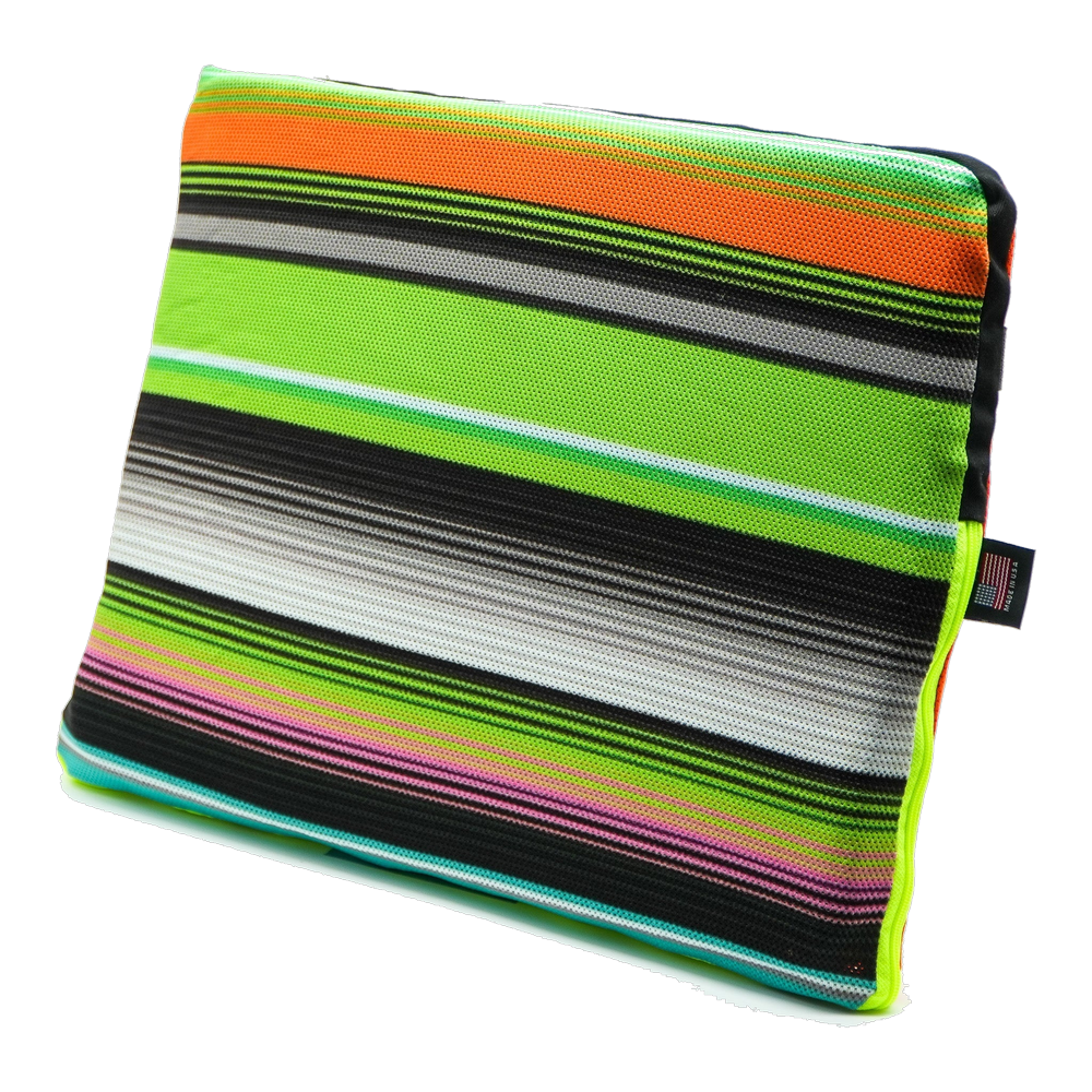 Square Kushion | Solid - Striped