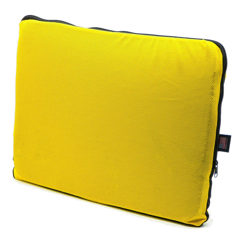 Square Kushion | Solid - Yellow