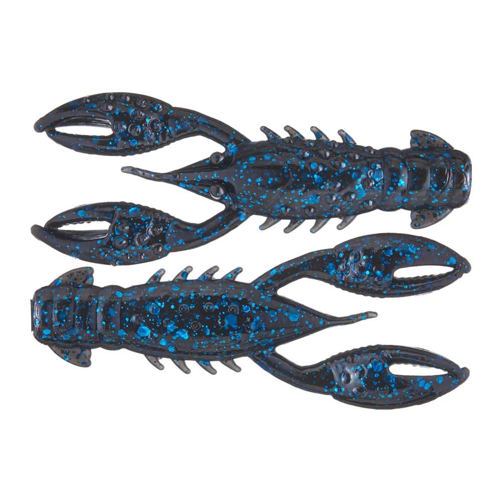 Z-Man TRD Crawz - BLACK/BLUE 6 PACK