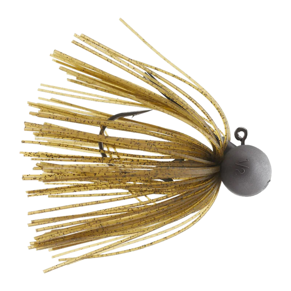 Keitech M2 Football Jig - Green Pumpkin