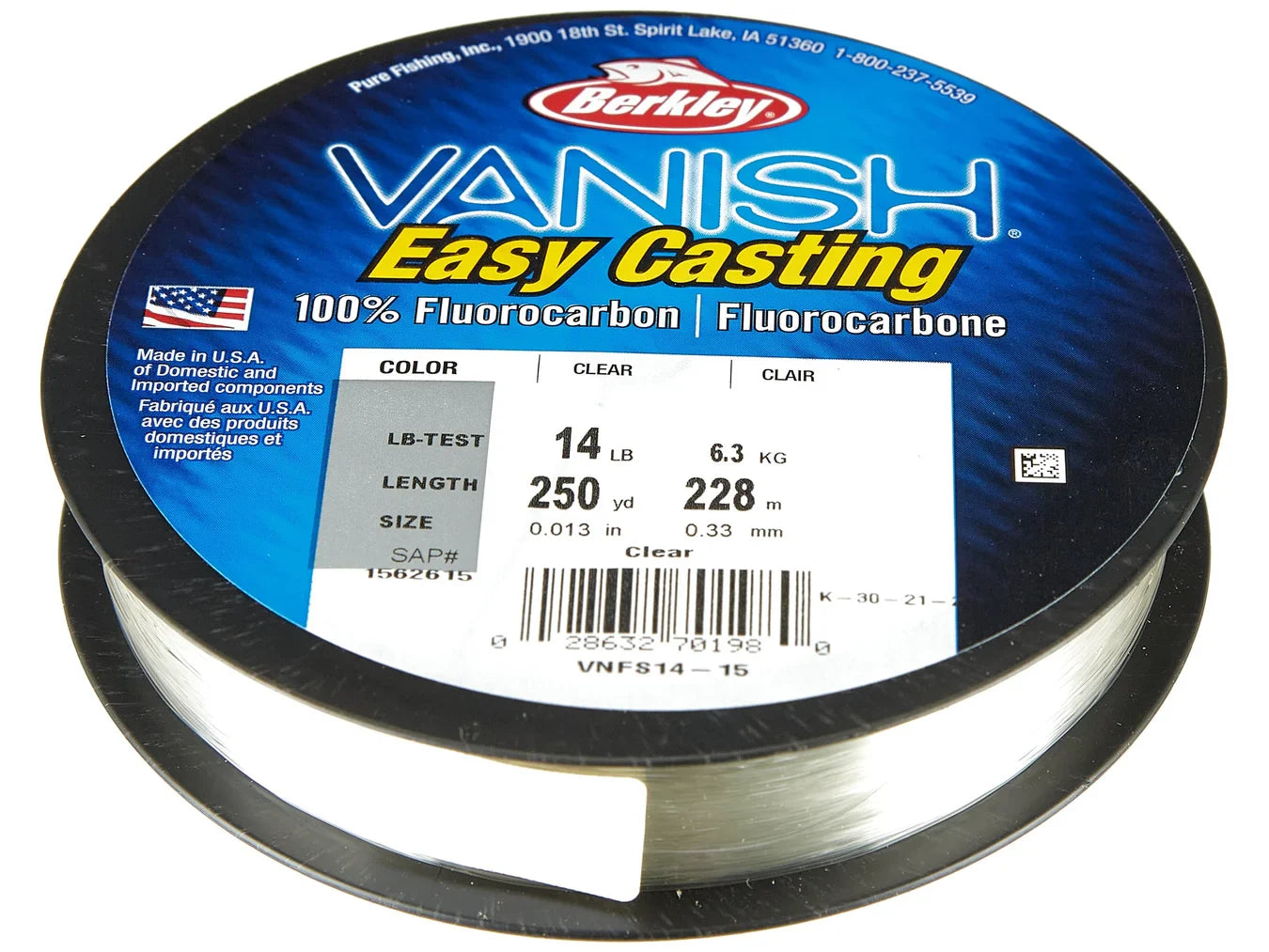 Berkley Vanish Fluorocarbon