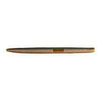 Yamamoto 5" Senko - Dark Green Pumpkin w/ Amber Laminate