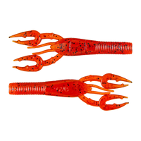 Yamamoto Fat Baby Craw - Fire Craw (7 Pack)