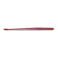 Roboworm 6" Straight Tail Worm - Oxblood Light/Red Flk.