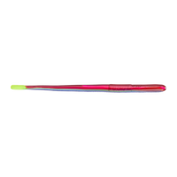 Roboworm 6" Straight Tail Worm - Morning Dawn Chartreuse