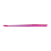 Roboworm 6" Straight Tail Worm - Morning Dawn W/ Red