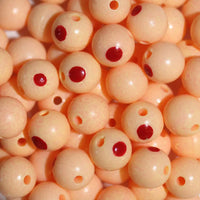 Blood Dot Beads (10mm)