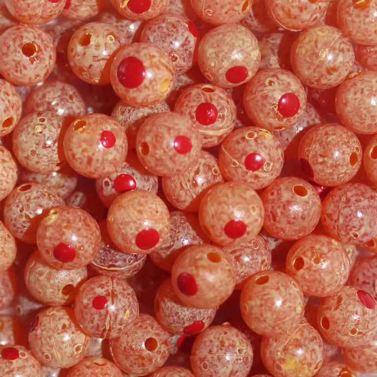 Blood Dot Beads (10mm)