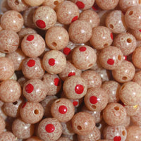 Blood Dot Beads (10mm)