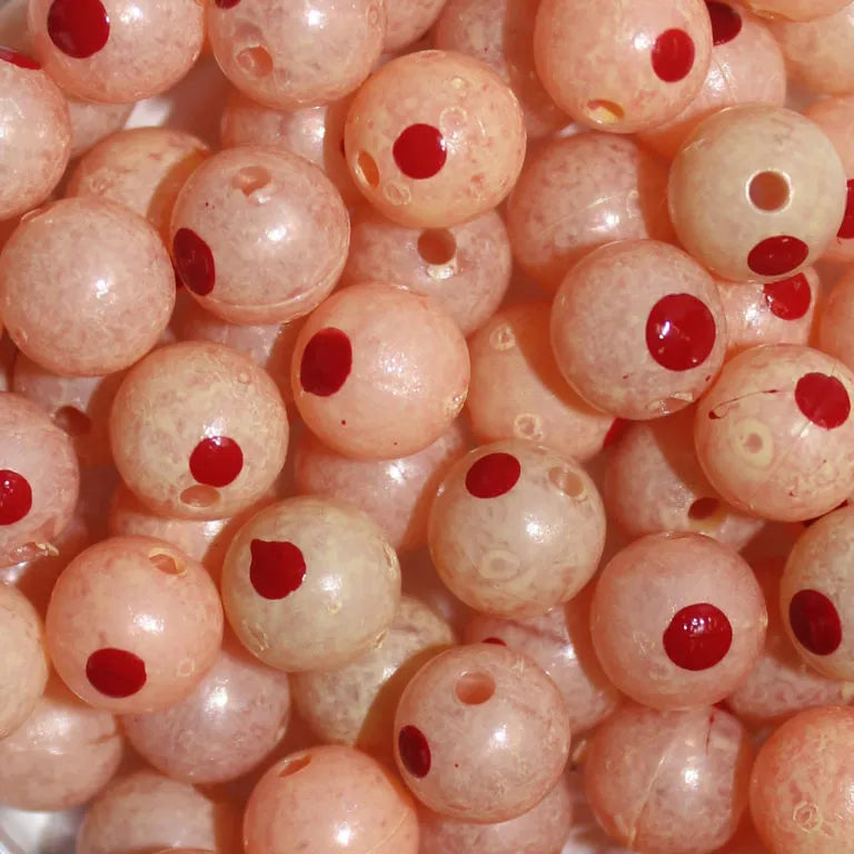 Blood Dot Beads (10mm)