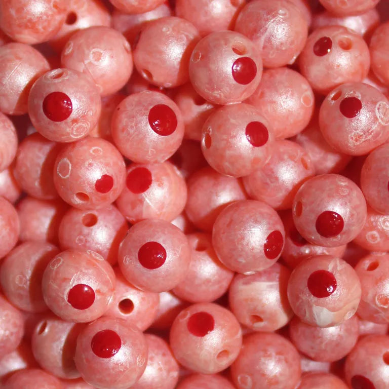 Blood Dot Beads (10mm)