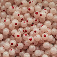 Blood Dot Beads (10mm)