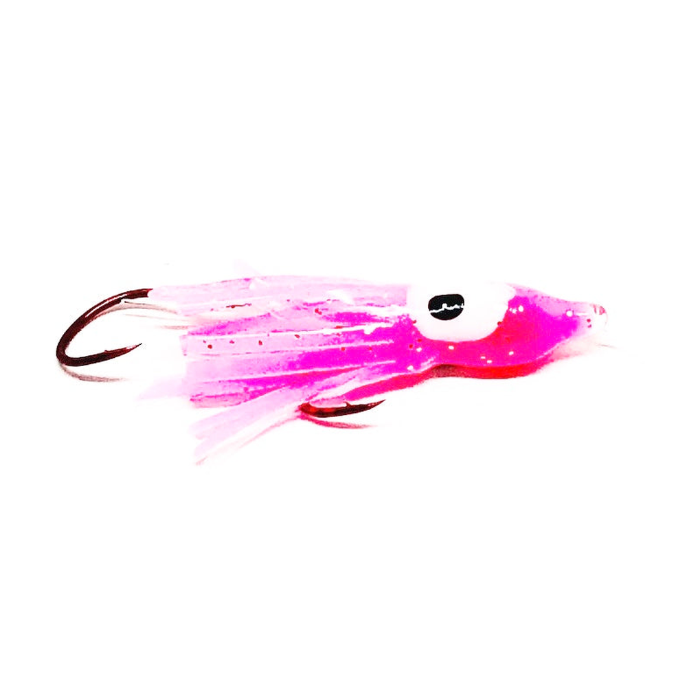 Kokanee Co. Bite Me Series Squids - Hot Pink Sparkle