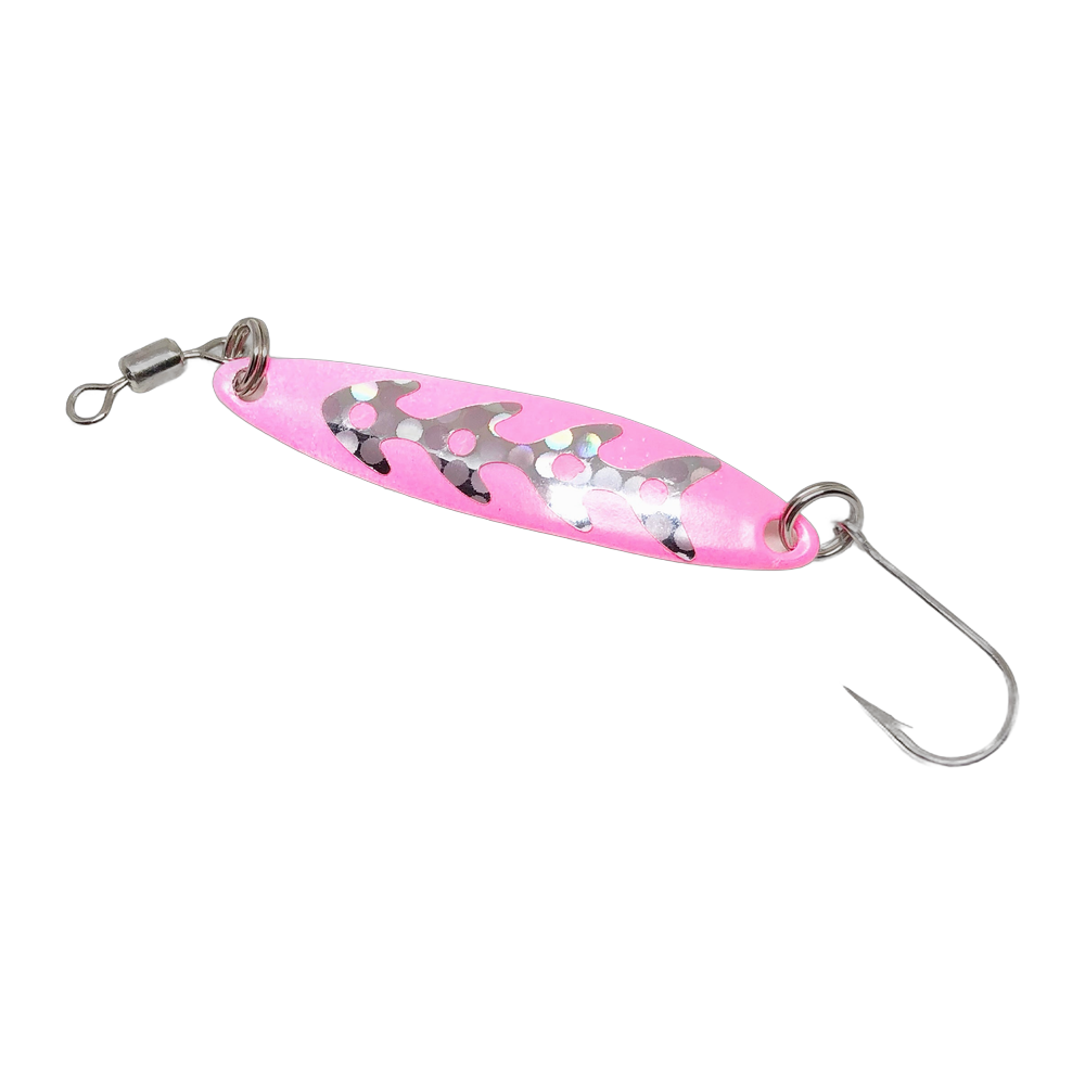 Kokanee Co. Kraken Spoon - Solid Pink Glow