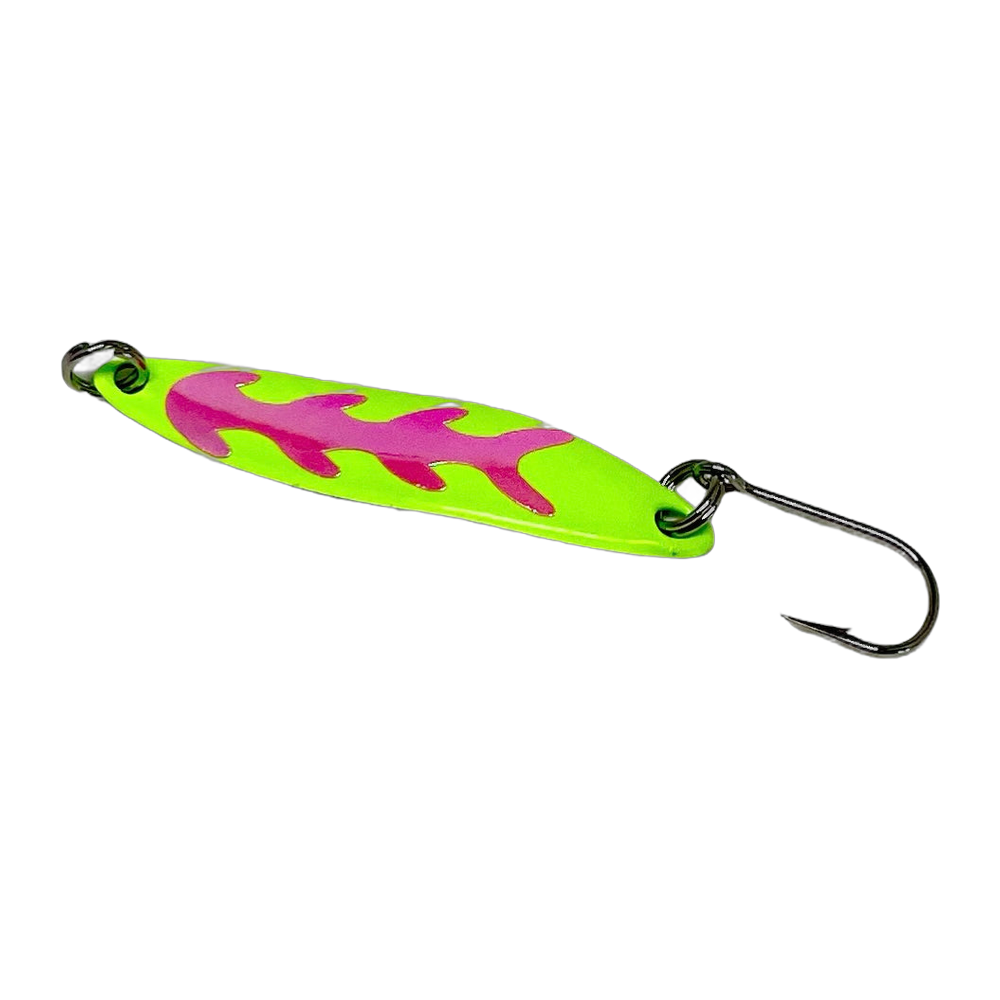 Kokanee Co. Kraken Spoon - Toxic Watermelon