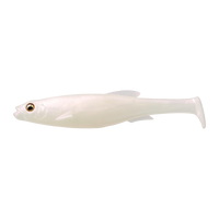 Megabass Magdraft 5" Freestyle Swimbait 2pk - ALBINO PEARL SHAD