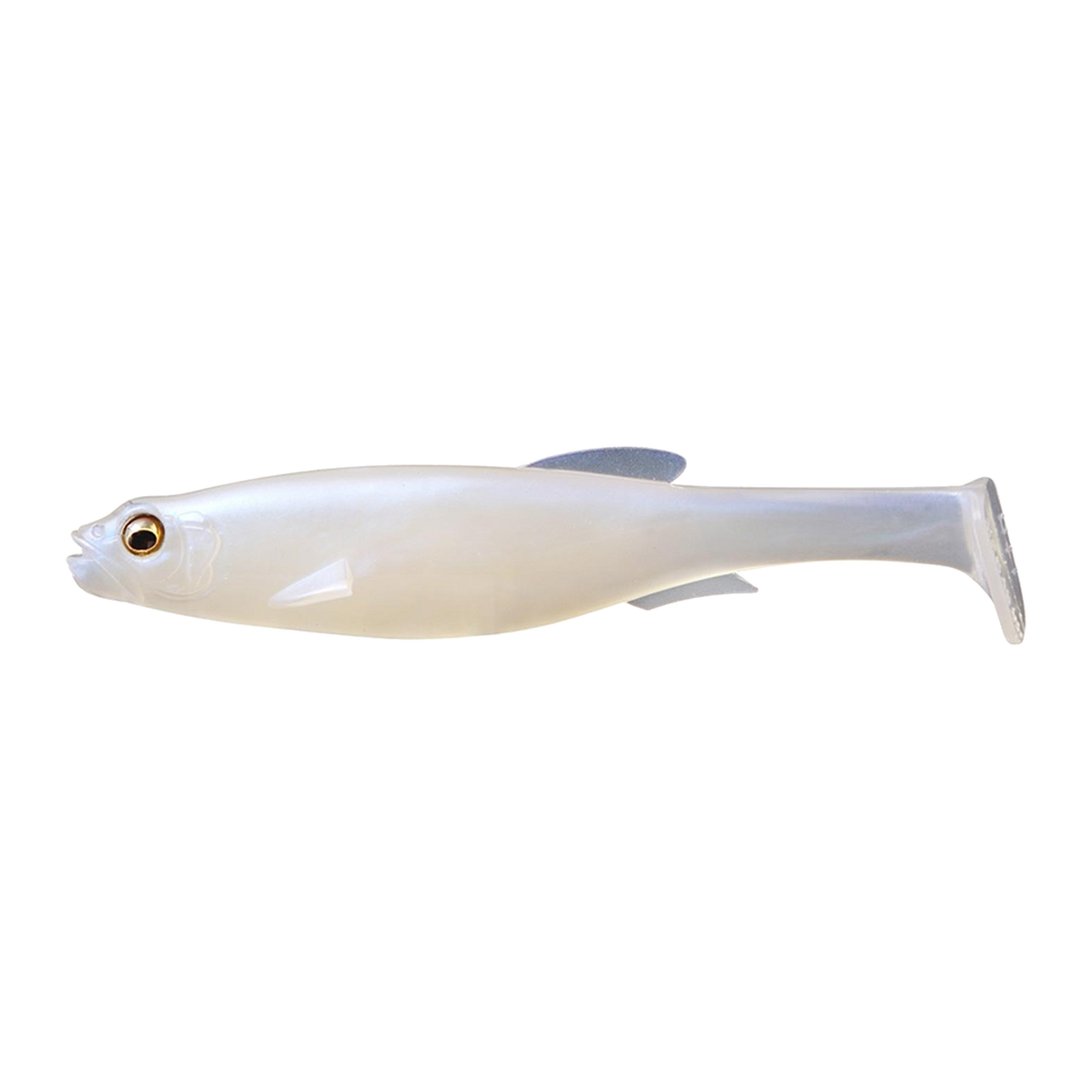 Megabass Magdraft 5" Freestyle Swimbait 2pk - AURORA SHAD