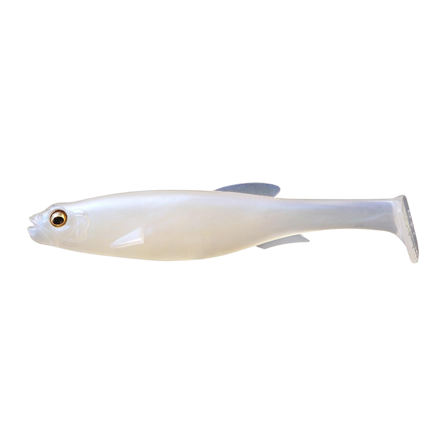 Megabass Magdraft 5" Freestyle Swimbait 2pk - AURORA SHAD