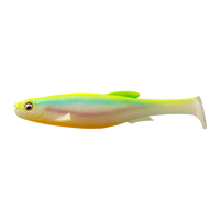 Megabass Magdraft 5" Freestyle Swimbait 2pk - GHOST CHART BACK