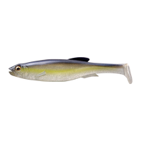 Megabass Magdraft 5" Freestyle Swimbait 2pk - PRO BLUE CLEAR CHART