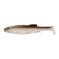 Megabass Magdraft 5" Freestyle Swimbait 2pk - SILVER SHAD